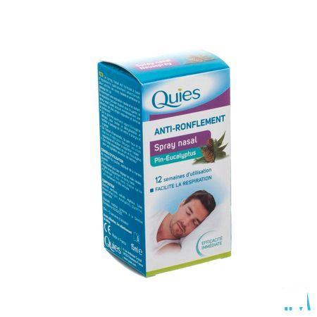 Quies Tegen Snurken Den-eucalyptus Neusspray 15 ml  -  Quies