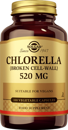 Solgar Chlorella V-Caps 100  -  Solgar Vitamins