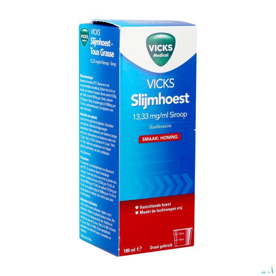 Vicks Slijmhoest Siroop 180 ml