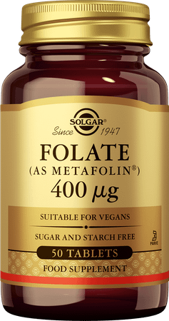 Solgar Folate 400Mcg Comp 50  -  Solgar Vitamins