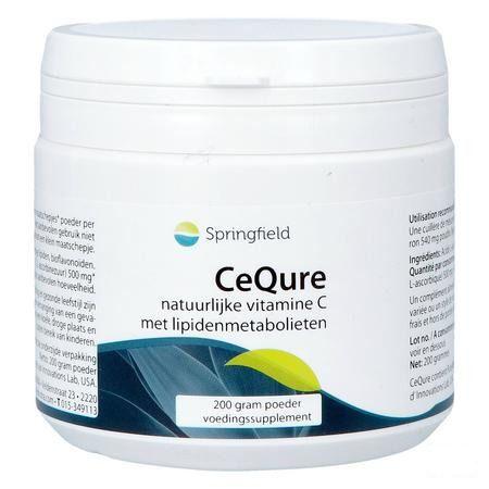 Cequre Poeder Pot 200G  -  Springfield Nutraceuticals