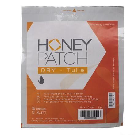 Honeypatch Dry Verband Ster 10x10cm 1 1052153  -  Honey Patch