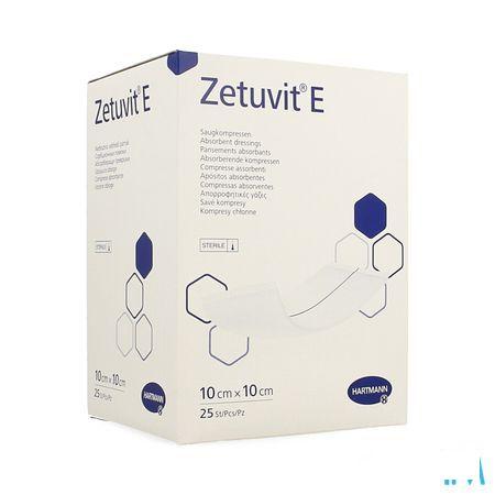 Zetuvit E 10x10cm St. 25 P/s  -  Hartmann