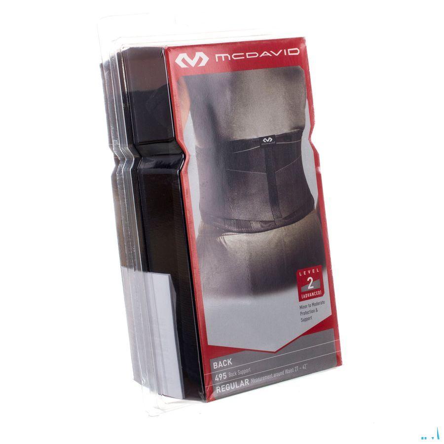 Mcdavid Lightweight Back Support Black Regular 495