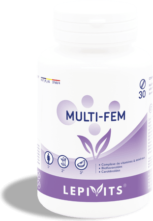 Leppin Multi Fem Active Pot Comprimes 30  -  Lepivits