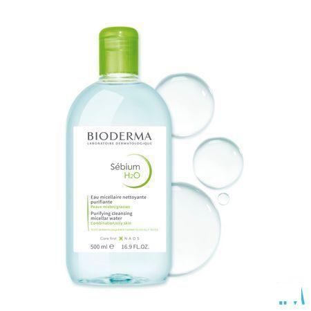 Bioderma Sebium H2o Micellaire Oplossing Vh 500 ml