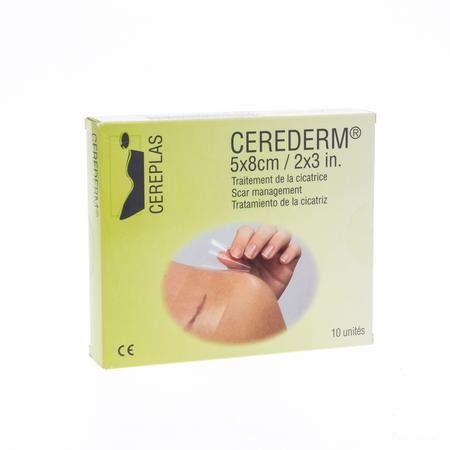 Cerederm Pleister 5x 8cm 10 4309668  -  Euromi