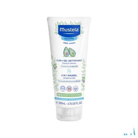 Mustela Pn 2in1 Wasgel 200 ml