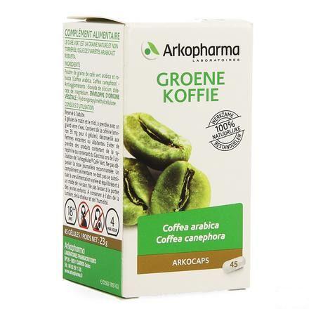 Arkogelules Cafe Vert Capsule 45  -  Arkopharma