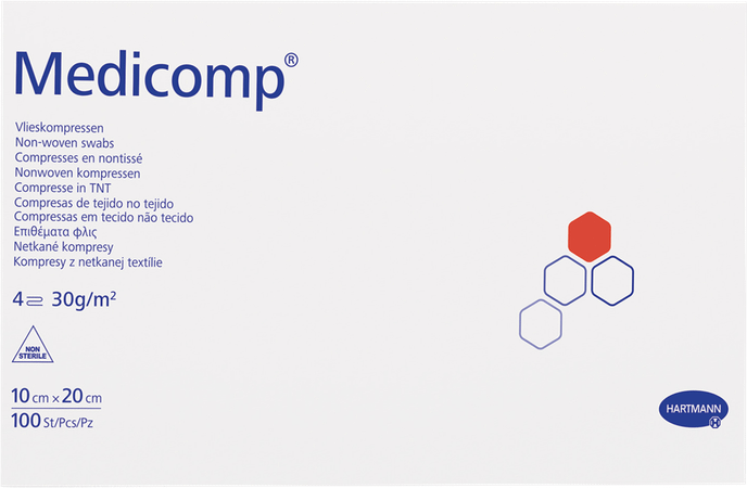 Medicomp 10x20cm 4l. Nst. 100 P/s  -  Hartmann
