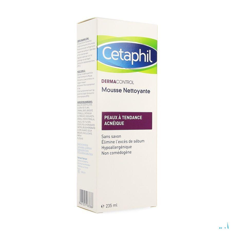 Cetaphil Dermacontrol Schuim. Gezichtsreinig.235 ml  -  Galderma Belgilux
