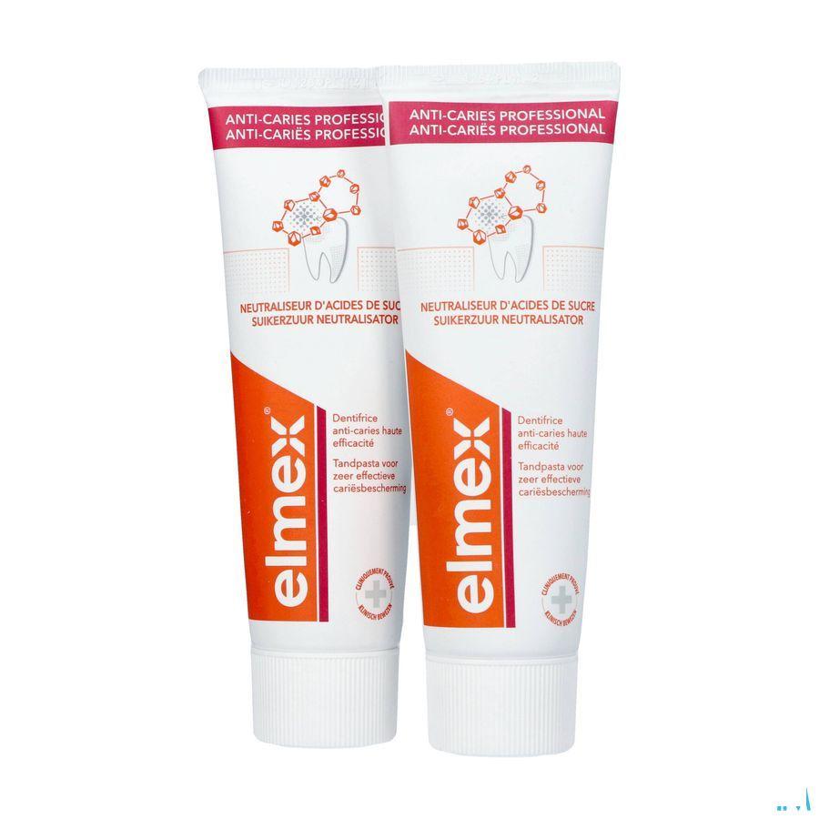 Elmex A/Caries Professional Tandpasta 2X75 ml