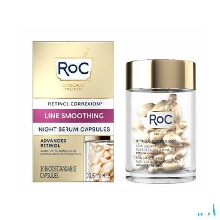 Roc Retinol Correx.Line Smooth.Night Serum Caps 30