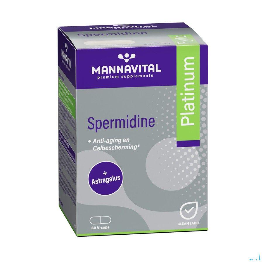 Mannavital Spermidine Platinum V-caps 60 - Mannavita
