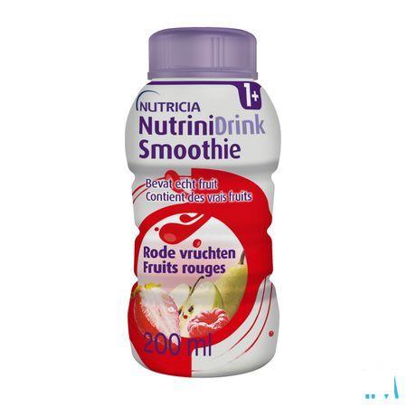 Nutrinidrink Smoothie Rode Vruchten Flacon 200 ml  -  Nutricia