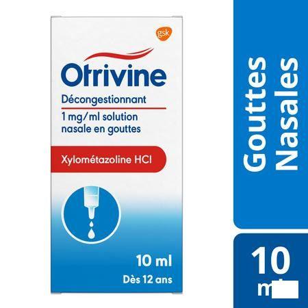 Otrivine Hydrat 1 0/00 Gouttes 10 ml