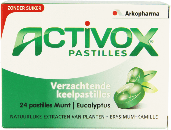 Activox Menthe-eucalyptus Ss Pastille 24 3567567  -  Arkopharma