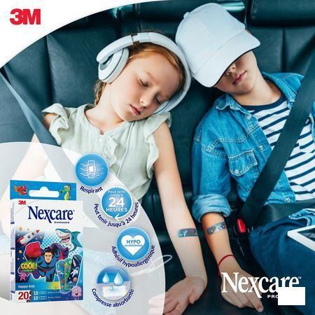 Nexcare Happy Kids Boys 20  -  3M