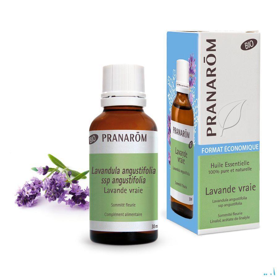 Echte Lavendel Bio Essentiele Olie 30 ml  -  Pranarom