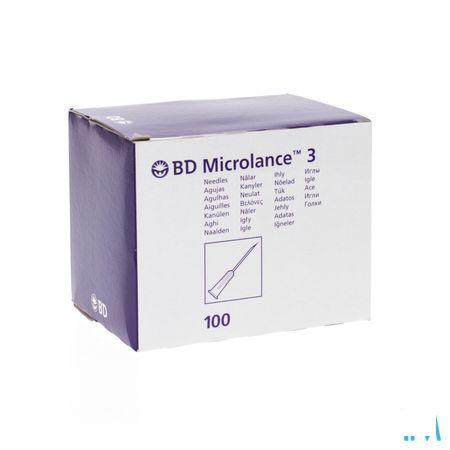Bd Microlance 3 Naald 23G 1 Rb 0,6X25Mm Blauw 100