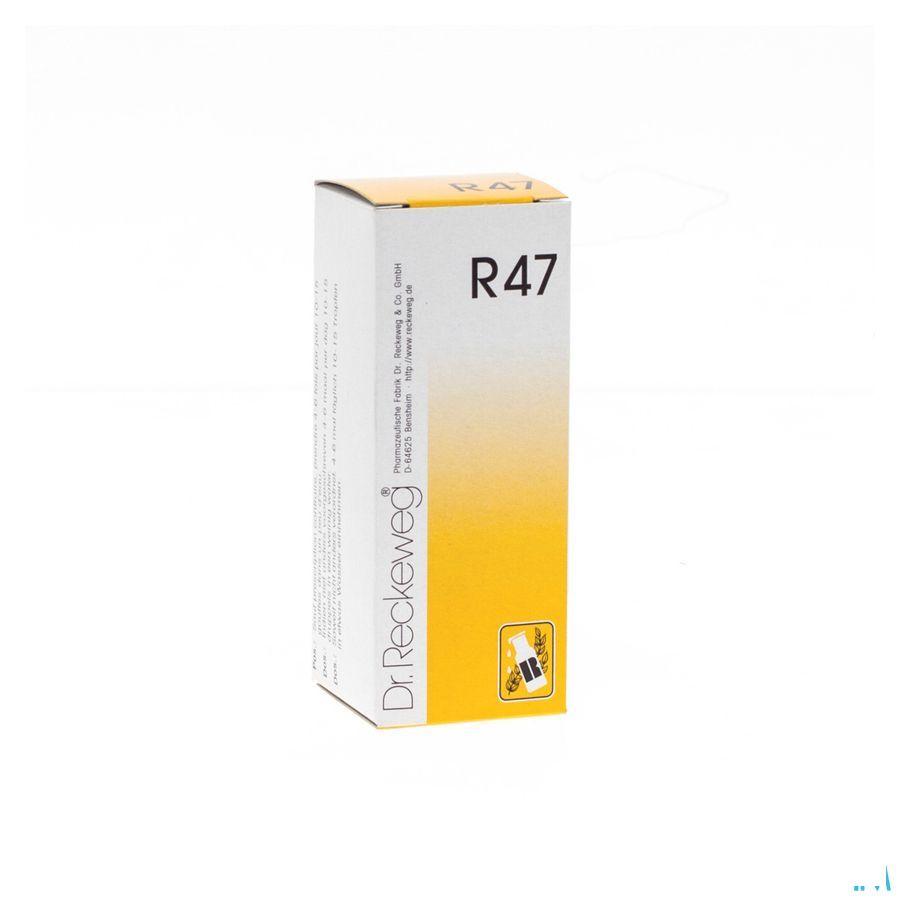 Reckeweg Dr. R47 Druppels 50 ml  -  Nut-Hom-Phyt