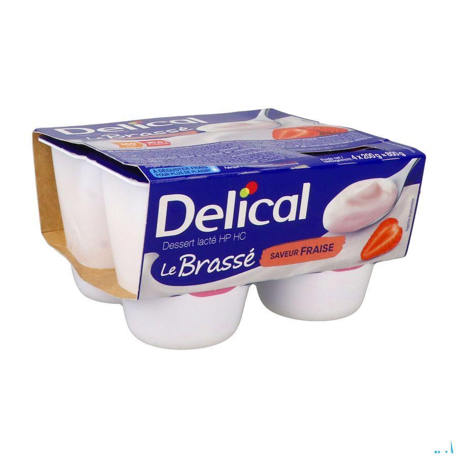 Delical Le Brasse Aardbei 4X200 g