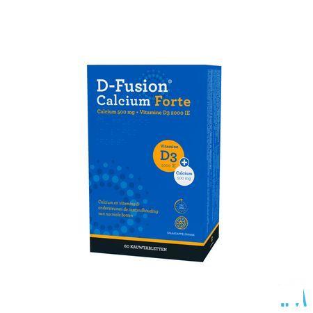 D-Fusion Calcium Forte 500/2000 Kauwtabl 60