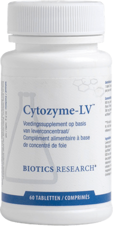 Biotics Cytozyme-Lv 60 tabletten  -  Energetica Natura