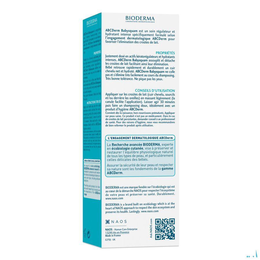 Bioderma Abc Derm Babysquam Melkkorstjes 40 ml