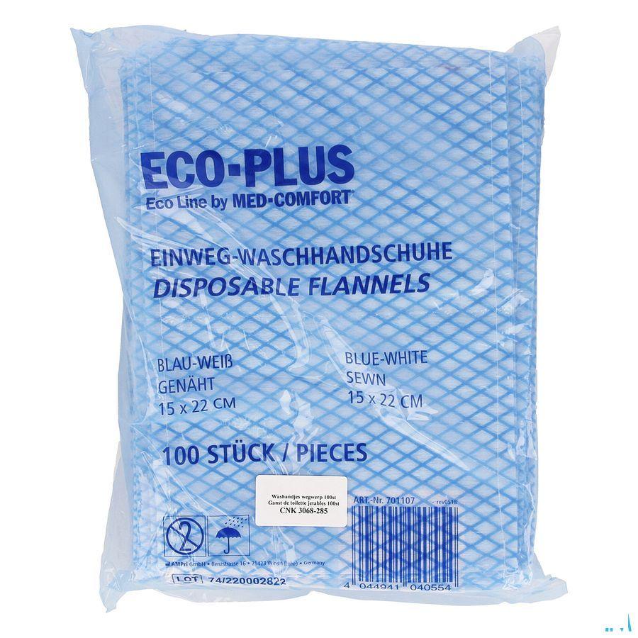 Washandjes Wegwerp 100 Covarmed