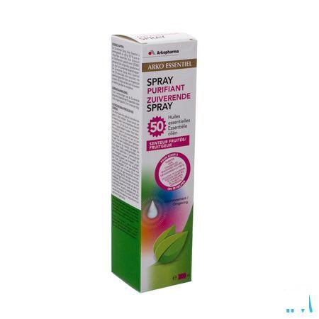Arko Essentiel Zuiverende Spray 50 Essentiele Olie 200 ml  -  Arkopharma