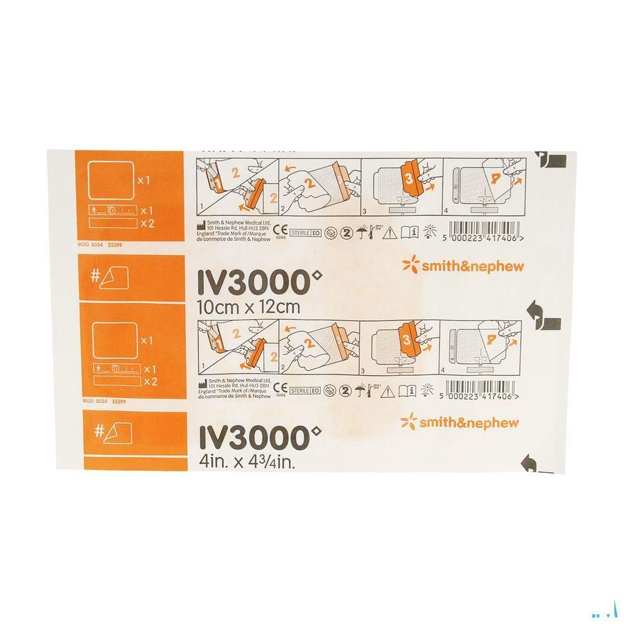 Opsite Iv3000 Main 10 x 12Cm 4008
