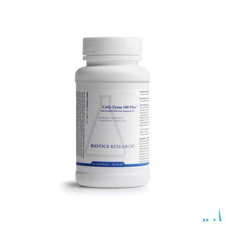 Biotics Coq-Zyme 100 Plus 60 gélules  -  Energetica Natura