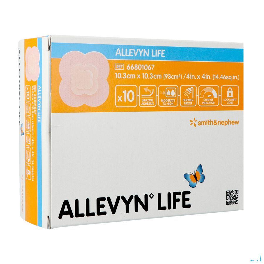 Allevyn Life Pansement 10,3x10,3cm 10 66801067  -  Smith Nephew