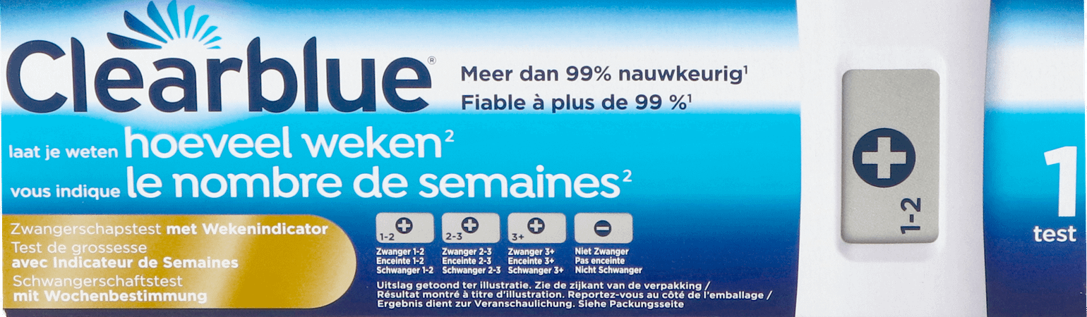 Clearblue Zwangerschapstest Conception Indicator 1