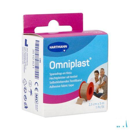 Omniplast 2,5cmx5m 1 P/s  -  Hartmann