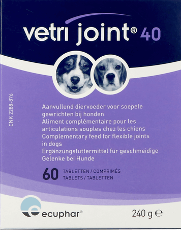 Vetri Joint 40 Tabletten 60  -  Ecuphar