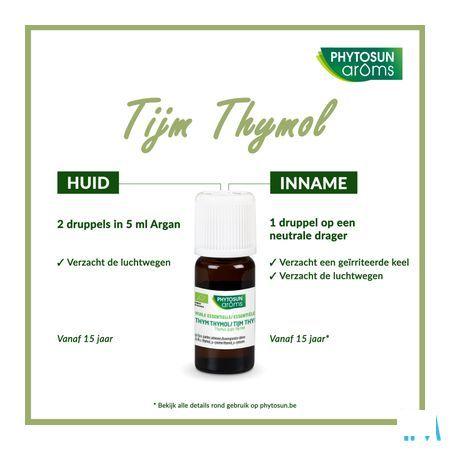 Phytosun Tijm Thymol Fr-bio-01 10 ml