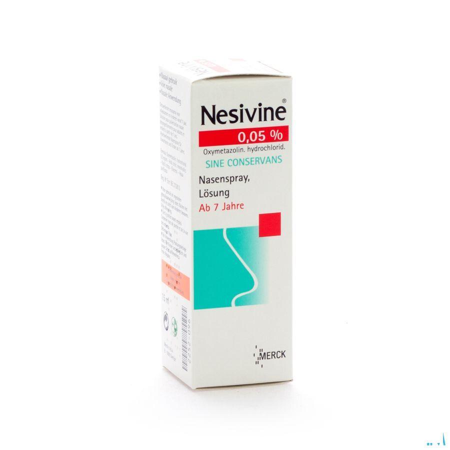 Nesivine 0,05% Sine Conserv Neusspray 15 ml
