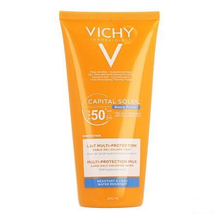 Vichy Capital Soleil Beach Protect Lait Ip50 200 ml  -  Vichy