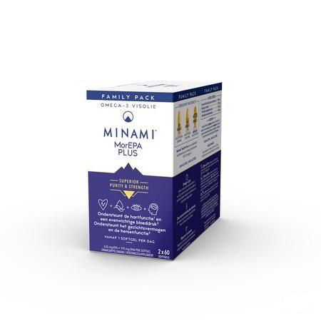 Minami Morepa Plus Family Pack Softgels 120  -  Nestle