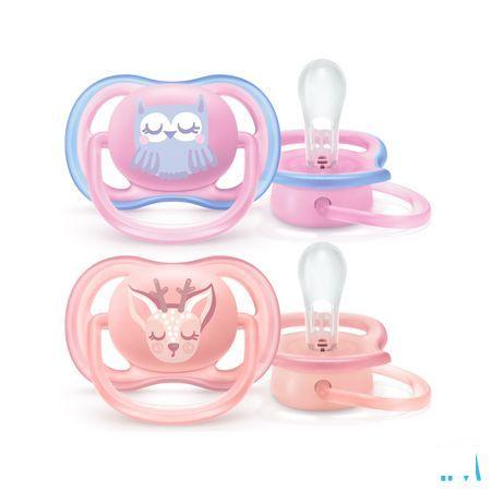 Philips Avent Sucette 0M+ Animals Mix  -  Bomedys