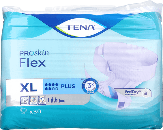 Tena Proskin Flex Plus Extra Large 30