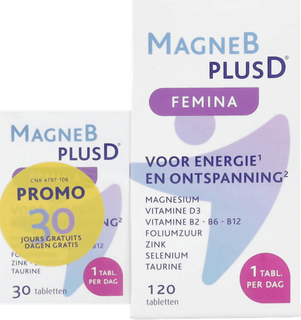 Magnebplusd Femina Vip Comp 120+30