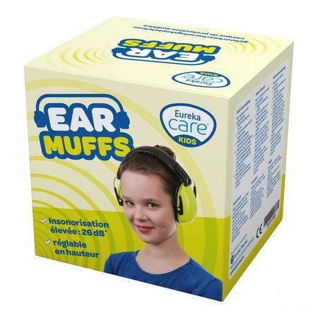 Eureka Care Gehoorbescherm. Koptelefoon 3-12j Fluo  -  Eureka Pharma