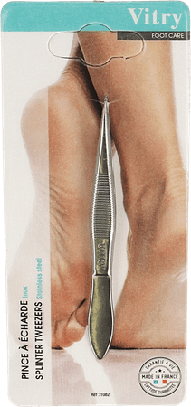 Vitry Classic Pincet Splinters Inox 1082  -  Vitry