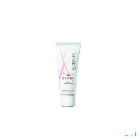 Aderma Rheacalm Creme Apaisante Legere Tube 40 ml  -  Aderma