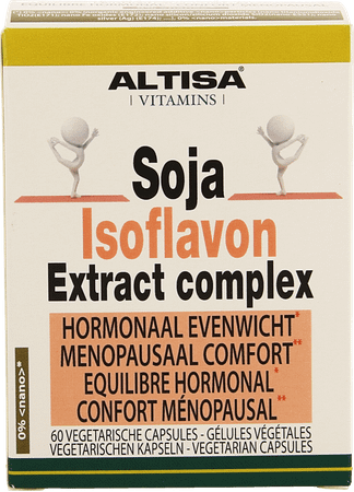 Altisa Soja Isoflavon Complex V-Capsule 60x39 mg  -  Dieximport