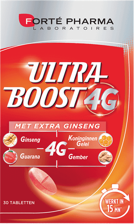 Vitalite 4g Ultra Boost Ginseng Tabletten 30  -  Forte Pharma