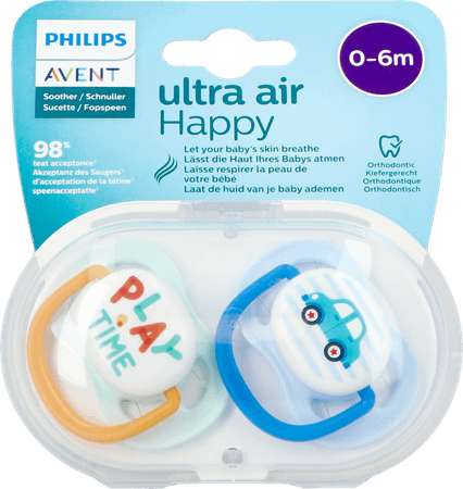 Philips Avent Fopspeen 0M+ Mix  -  Bomedys